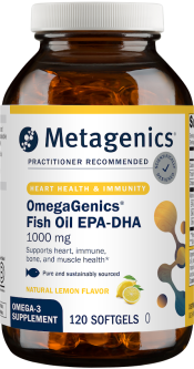 Metagenics OmegaGenics Fish Oil EPA-DHA 1000 120 gels